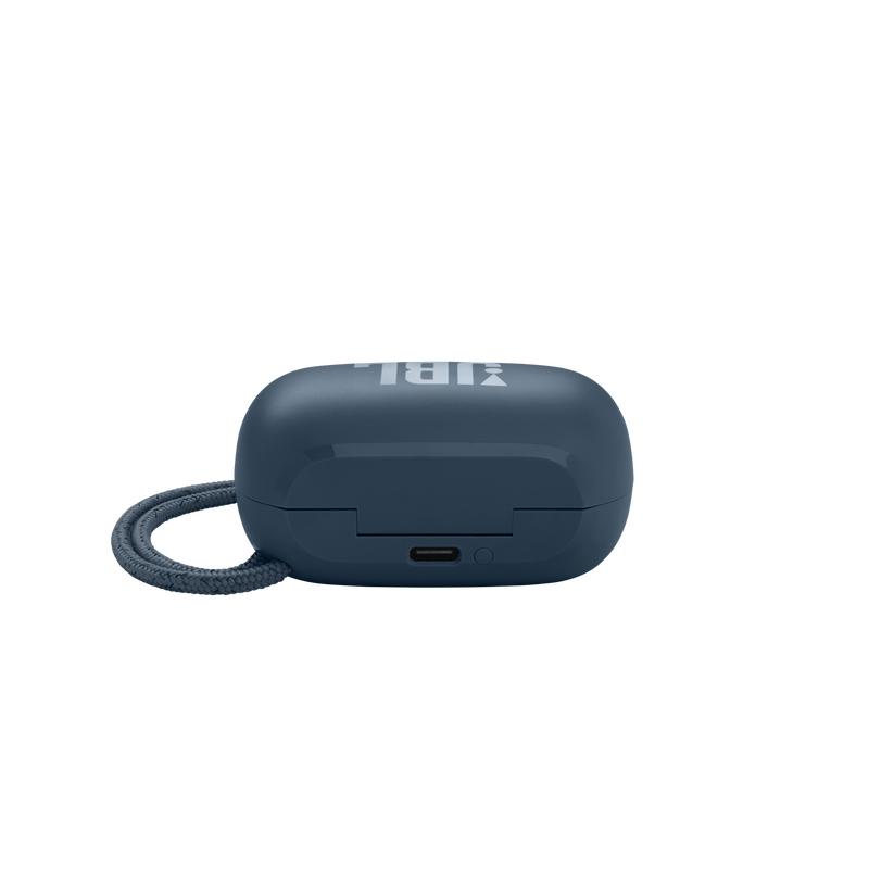 JBL Reflect Flow Pro - Blue - Waterproof true wireless Noise Cancelling active sport earbuds - Detailshot 4 image number null